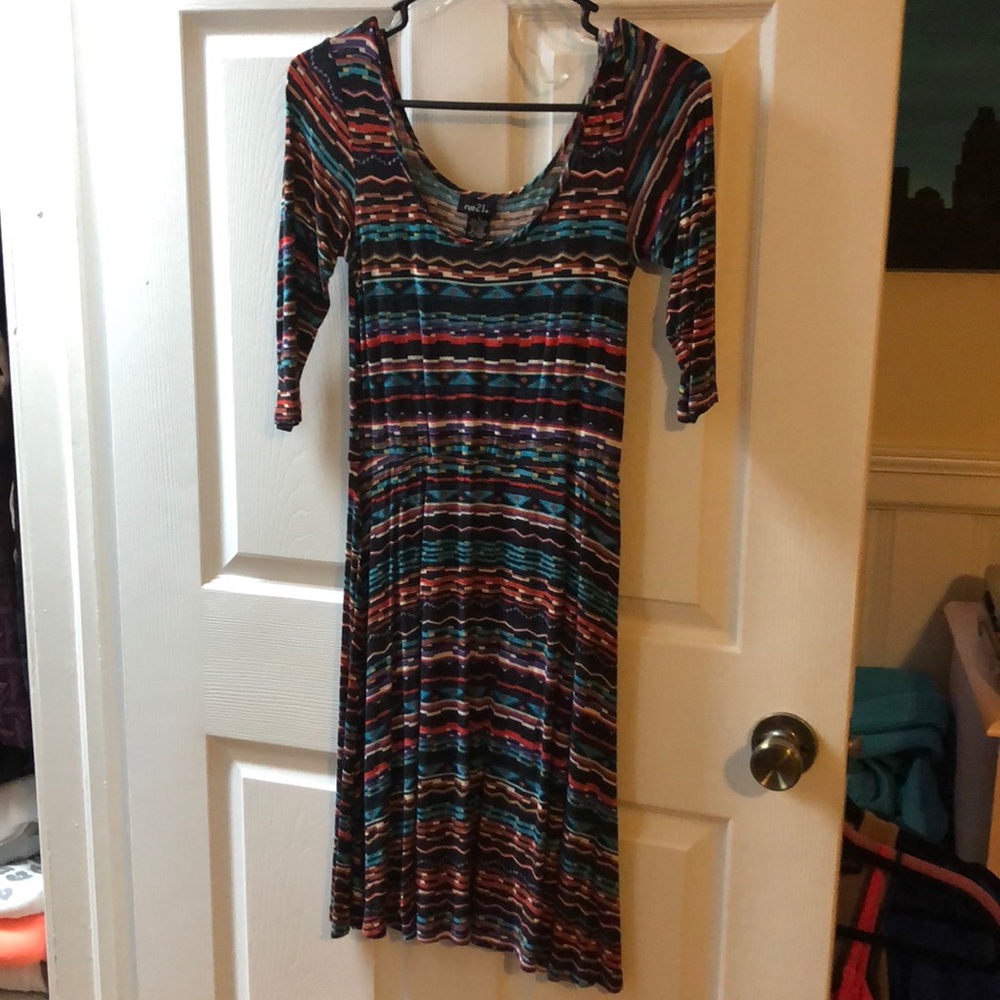 Aztec Racer Dress